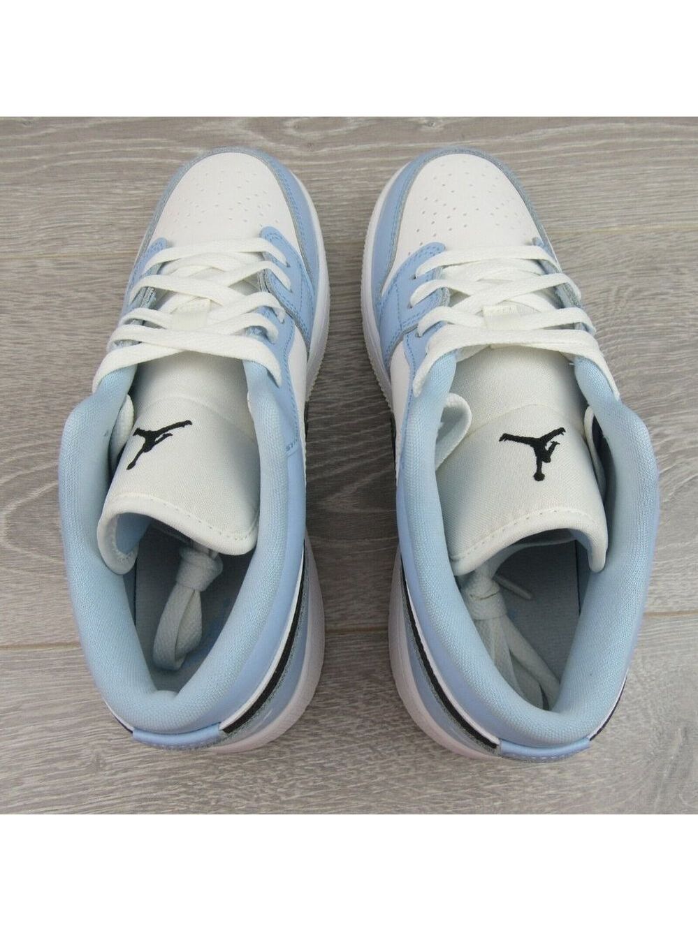 Jordan 1 Low Ice Blue GS Size 6.5Y / Womens Size 8 Sneakers NEW - Picture 9 of 15